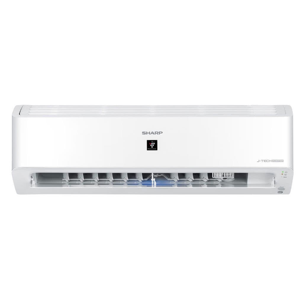 تكييف شارب اسبليت 1.5 حصان بارد - ساخن انفرتر ديچيتال بلازما كلاستر أبيض - AY-XP12BME